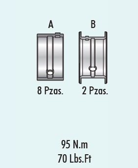 COJINETES DE BANCADA MORESA
